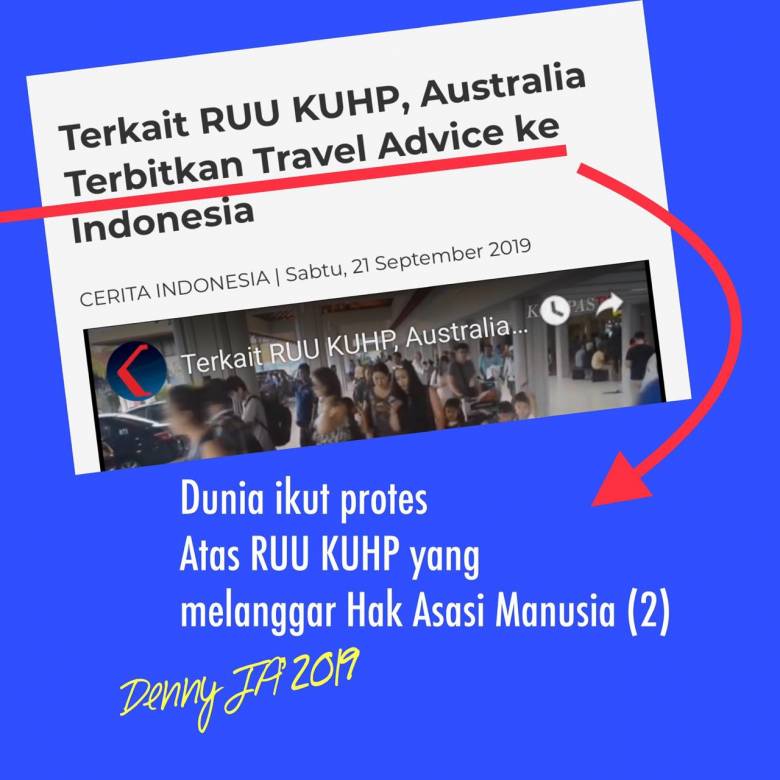 RUU KUHP Langgar Hak Asasi Manusia